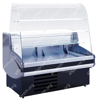 Витрина кондитерская CRYSPI Gamma-2 K 1600  (с боковинами)