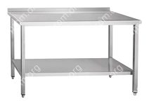 Стол производственный Abat СПРП-7-5 каркас из нерж. стали, с полкой