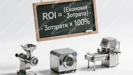 Как рассчитать ROI пищевого оборудования: Практическая формула и кейсы для мясорубки, автоклава, упаковщика