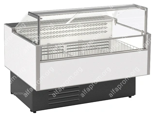 Витрина морозильная CRYSPI Gamma Quadro M 1500 LED (с боковинами)