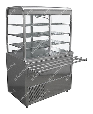 Витрина холодильная Пищевые Технологии Лира-Профи СОЭП-В/ЛП-1500