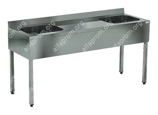 Ванна моечная Кобор ВМЦФР/2-180/60 Л/Ц/П