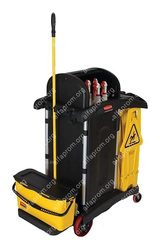 Тележка для уборки Rubbermaid FG9T7500BLA Тележка для уборки Rubbermaid FG9T7500BLA