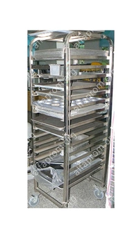 Тележка стеллажная для печи YZD-100A (810*670*1700) количество рядов 16,32