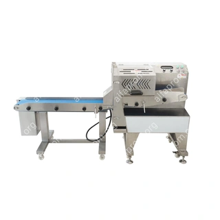 Промышленный слайсер с отводящим транспортером HLQPJ-304XL