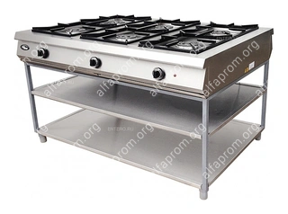 Плита газовая Grill Master Ф6П2Г/1000 Плита газовая Grill Master Ф6П2Г/1000
