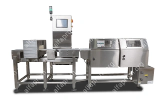 Контрольно-динамические весы IMC-230L-3H (IP65, двойной толкатель, 2 бокса, левая подача)